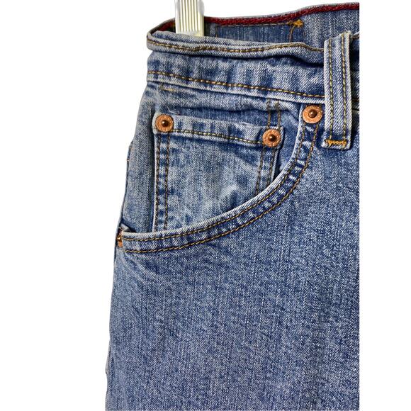 Levi's 550‎ Relaxed Boot Cut High Rise Mom Jeans Size 14 M (2512) - Picture 3 of 8